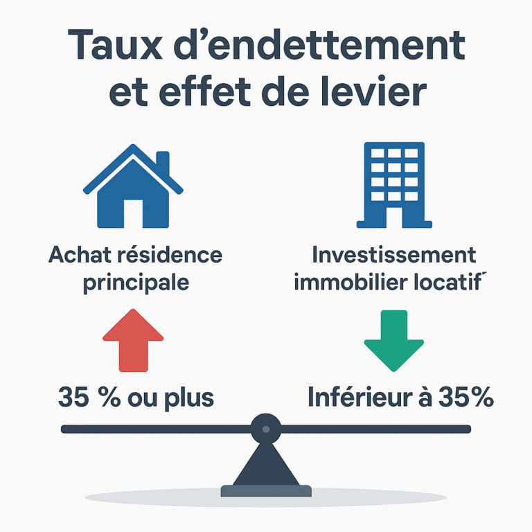 taux d’endettement investissement immobilier